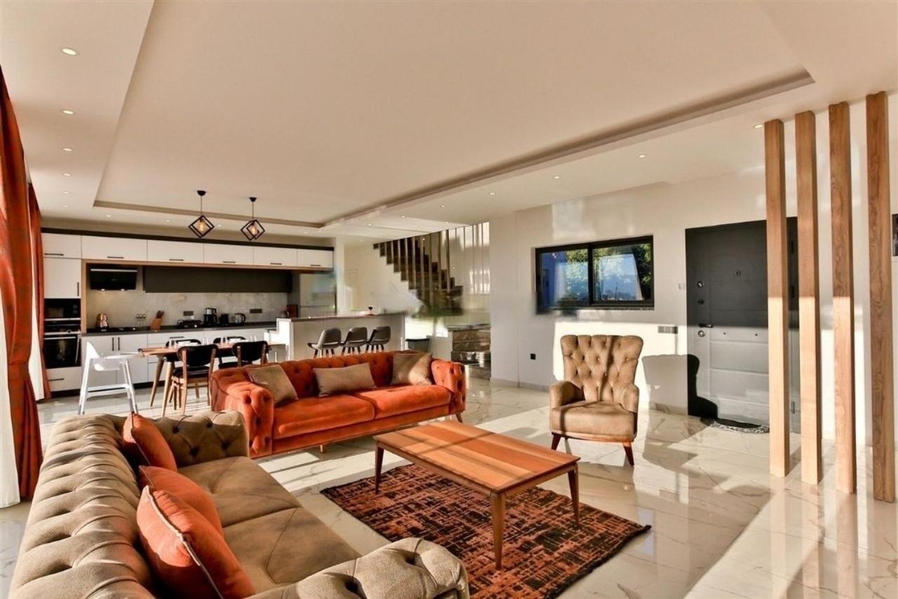 Villa Lycian-Kalkan 3 Bedroom-2 Jakuzzies-Sauna-Turkish Hamam-Huge Private Pool And Lovely Garden Kas Exterior foto